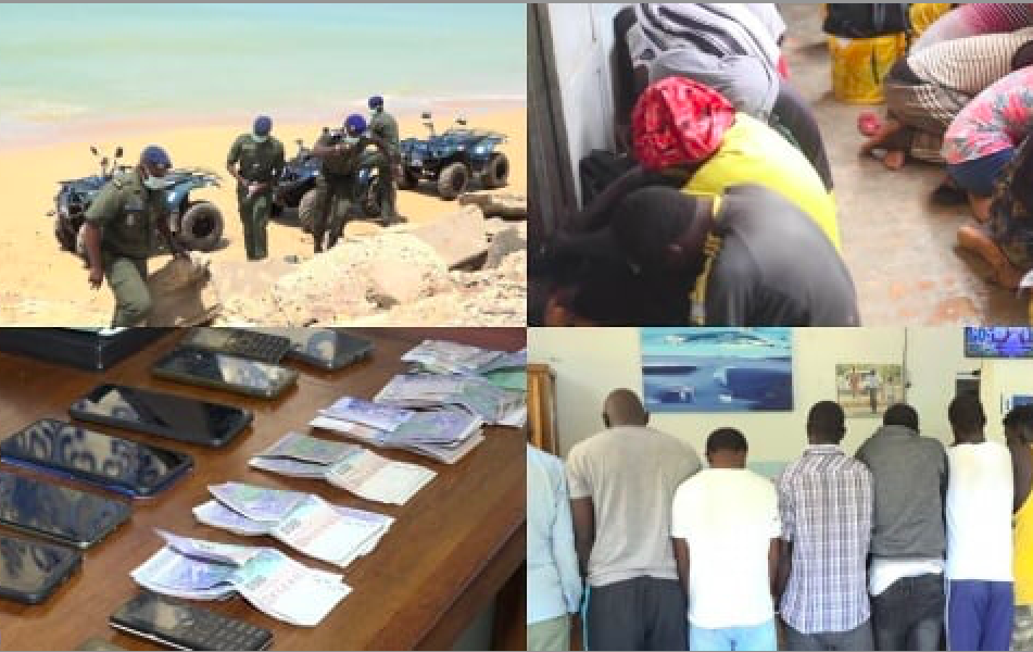 Immigration clandestine : La gendarmerie saisit 47 bidons, 20 litres de carburant et 19 arrêtées à Joal: