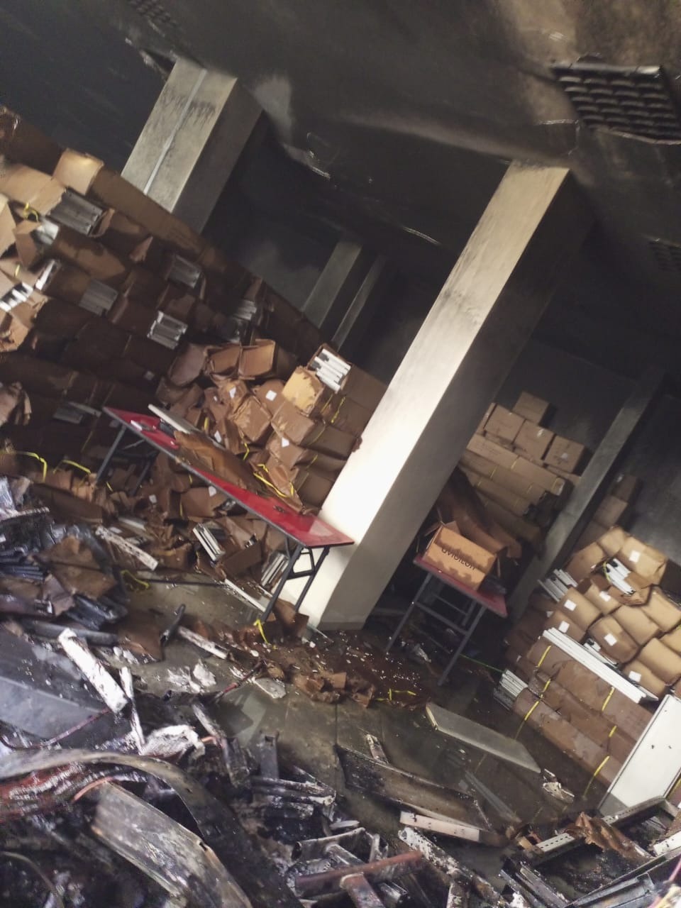 Incendie au tribunal de Dakar : l'auteure du feu arrêtée