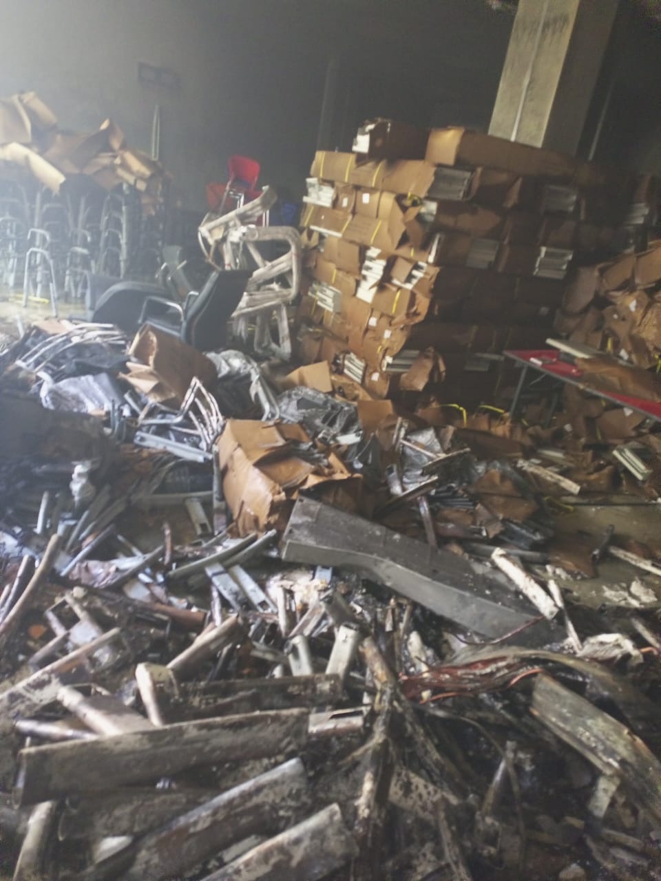 Incendie au tribunal de Dakar : l'auteure du feu arrêtée