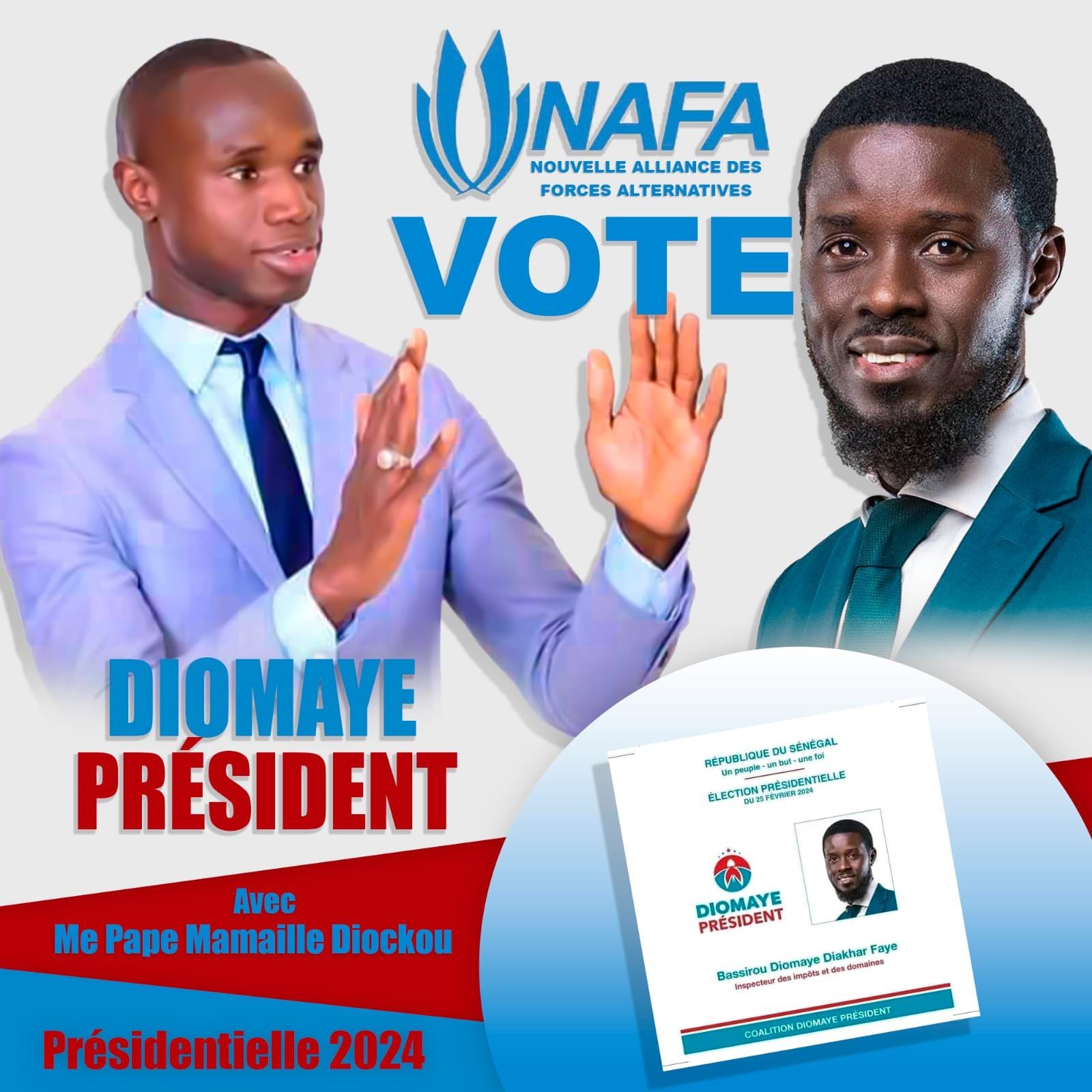 Me Pape Mamaille Diockou : "Voter Diomaye Faye, c'est tourner la page de la gabegie"