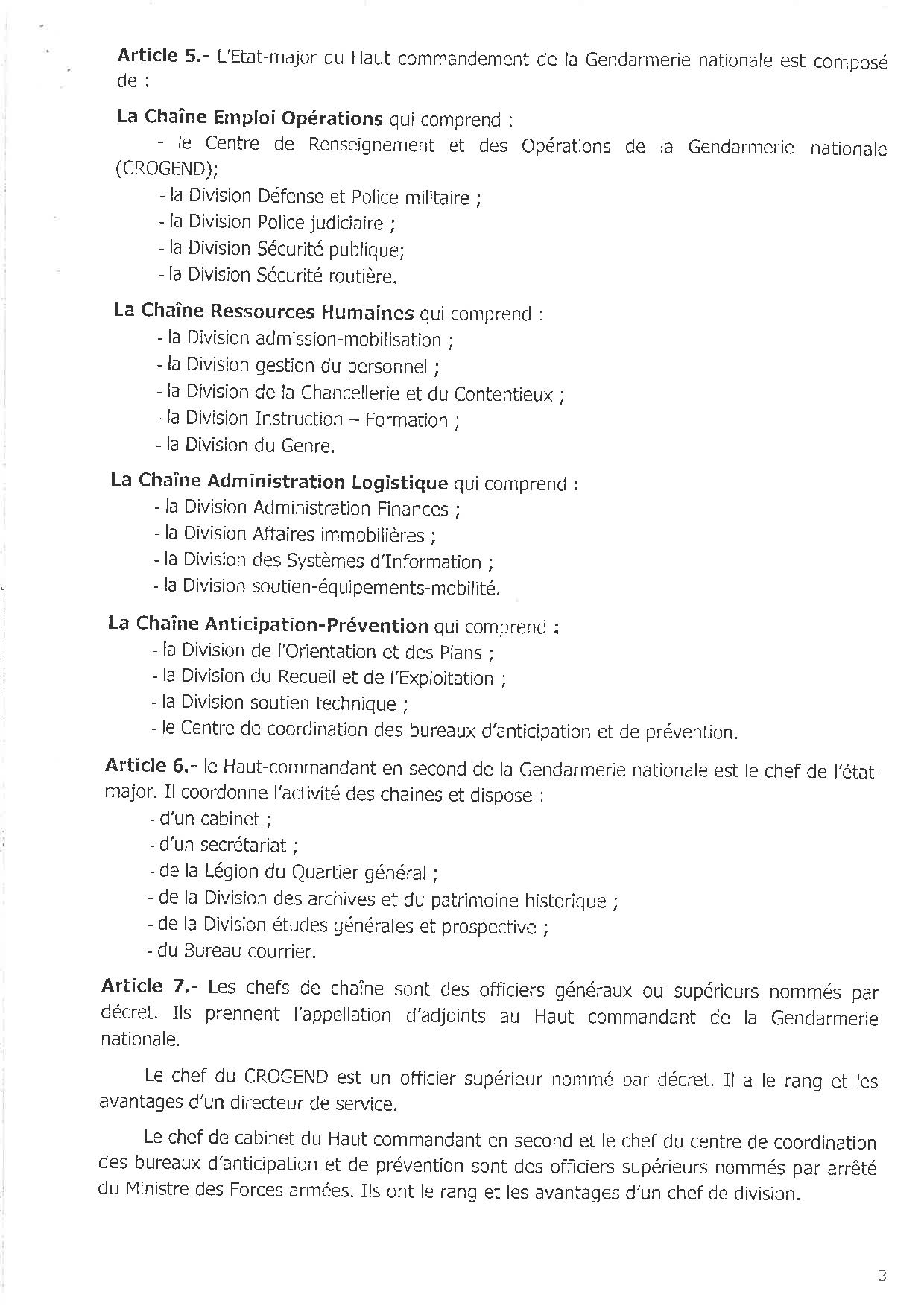 Nouveau décret : Macky Sall réorganise la gendarmerie en l’intégrant complètement dans l’armée