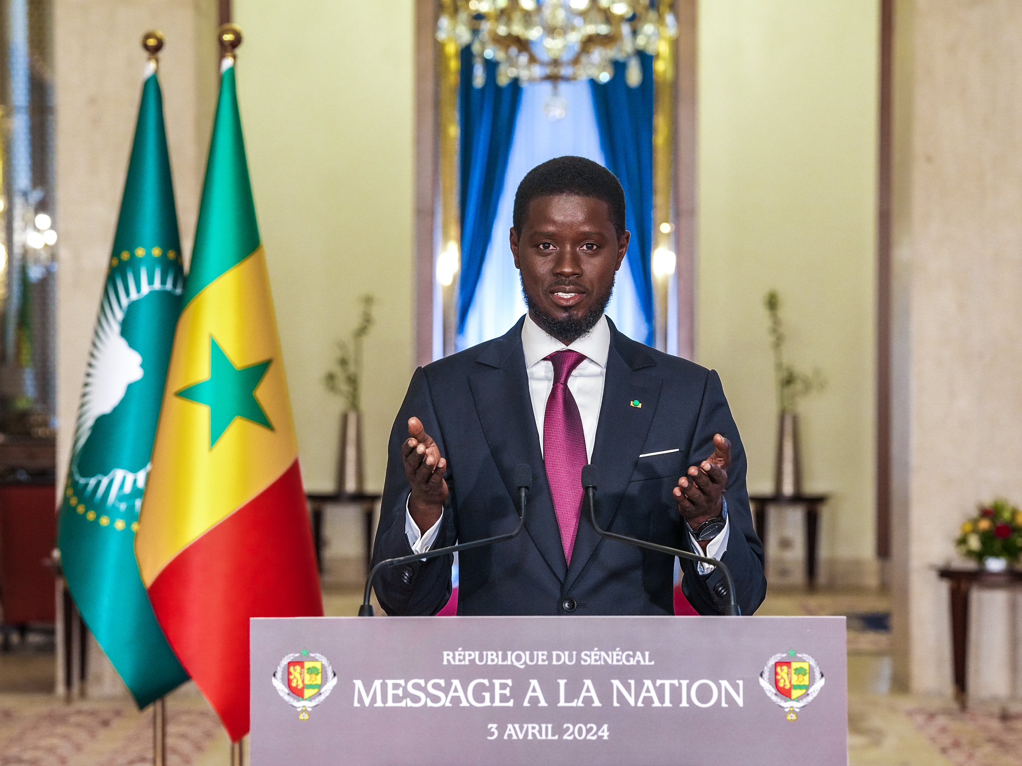 Fête du 04 avril : Voici l'intégralité du discours du Président Diomaye