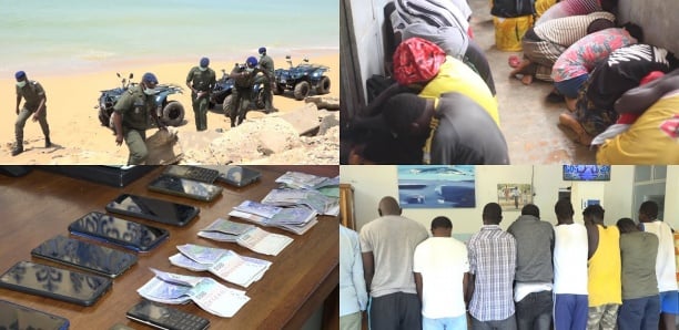 Video Mbour-Ziguinchor: plus de 90 migrants interpellés par la gendarmerie