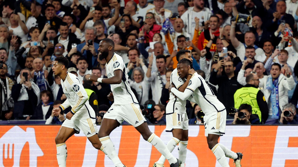 LIGUE DES CHAMPIONS : Real Madrid - Manchester City (3 - 3)