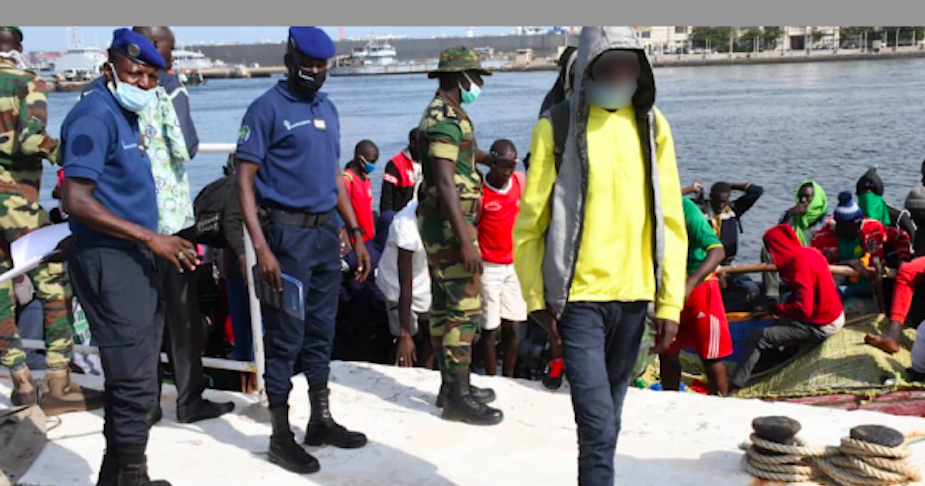 Mbour : Sept migrants et deux convoyeurs interpellés par la gendarmerie