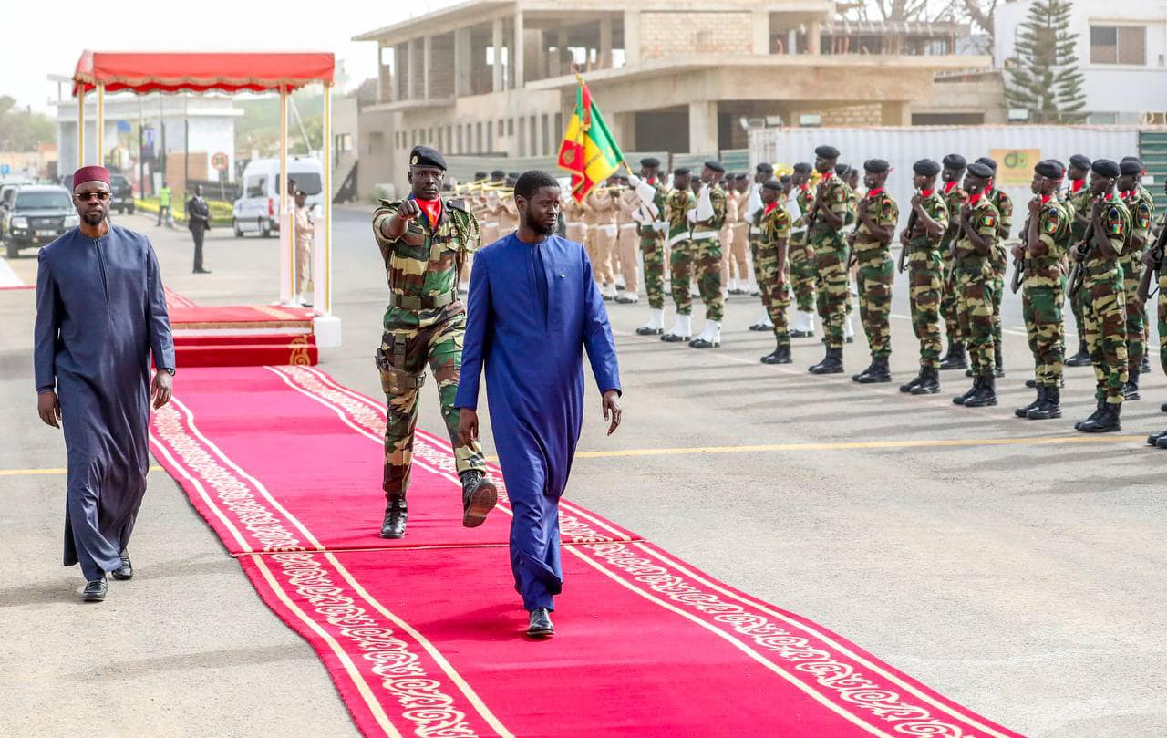 Président Diomaye en route pour la Guinée Bissau 