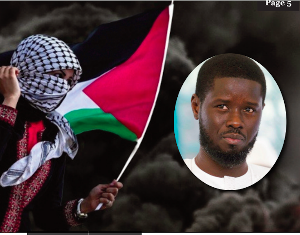 Proche-Orient : Bassirou Diomaye Faye exprime un soutien ferme envers la Palestine