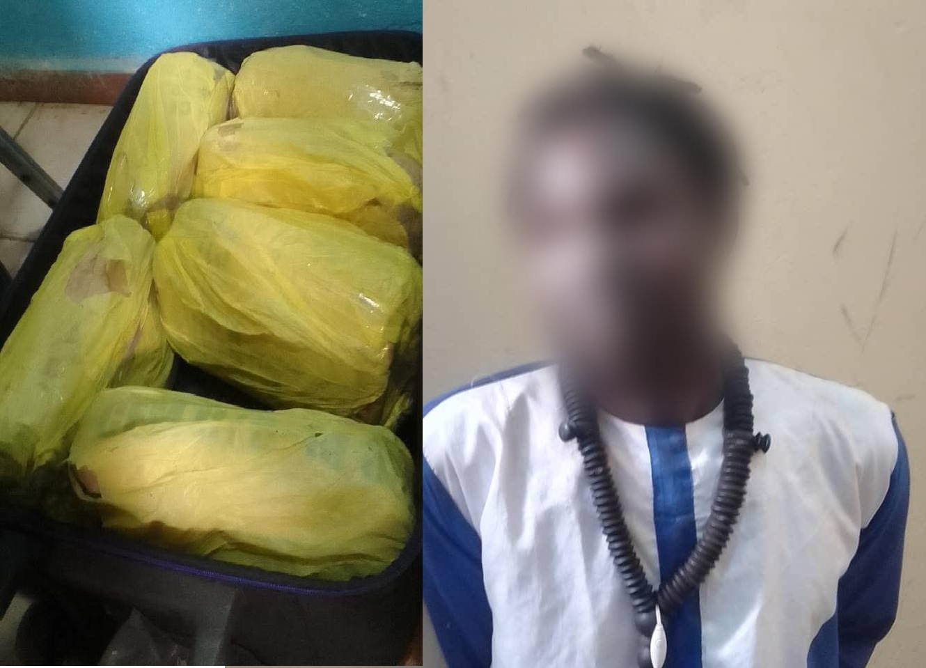 Touba : Un individu arrêté avec 6 kg de chanvre indien à Khaïra