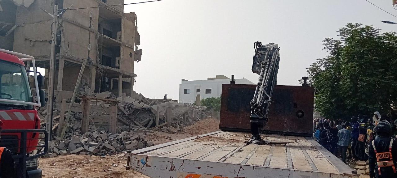 Touba : un immeuble neuf s’effondre, 11 ouvriers tués