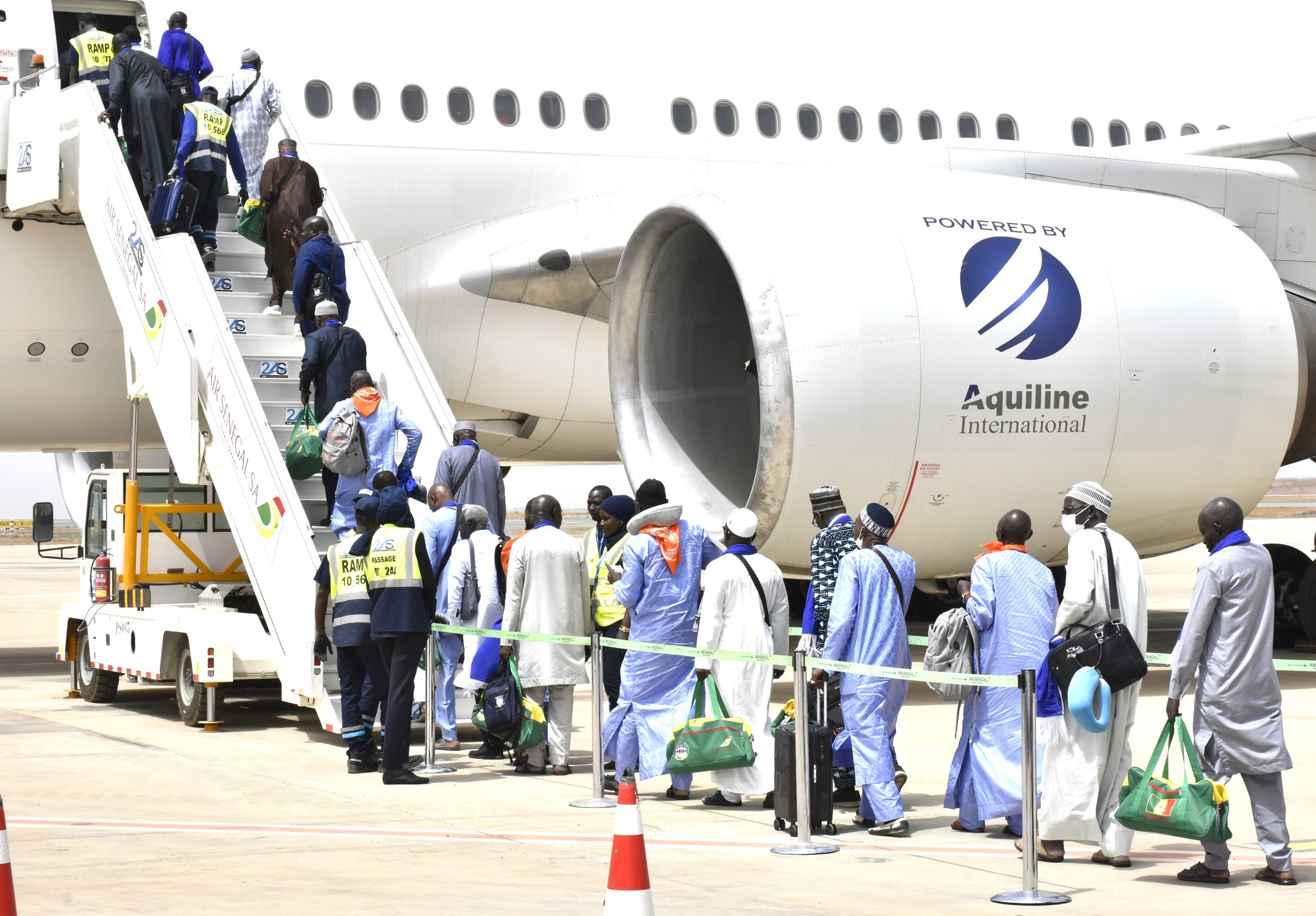 Hajj2025 : Le dernier vol a quitté Diass ce mercredi pour Riyad ! 12 860 pèlerins transportés avec succès