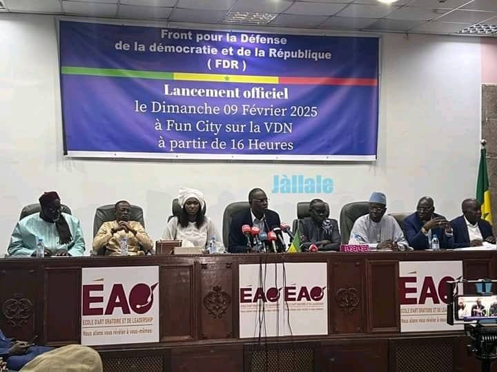 Le FDR dénonce une instrumentalisation politique de la justice au Sénégal