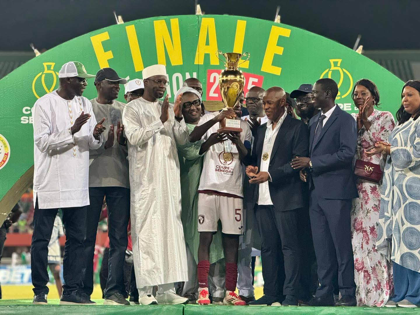 Génération Foot remporte la Coupe du Sénégal face au Jaraaf (1-0)