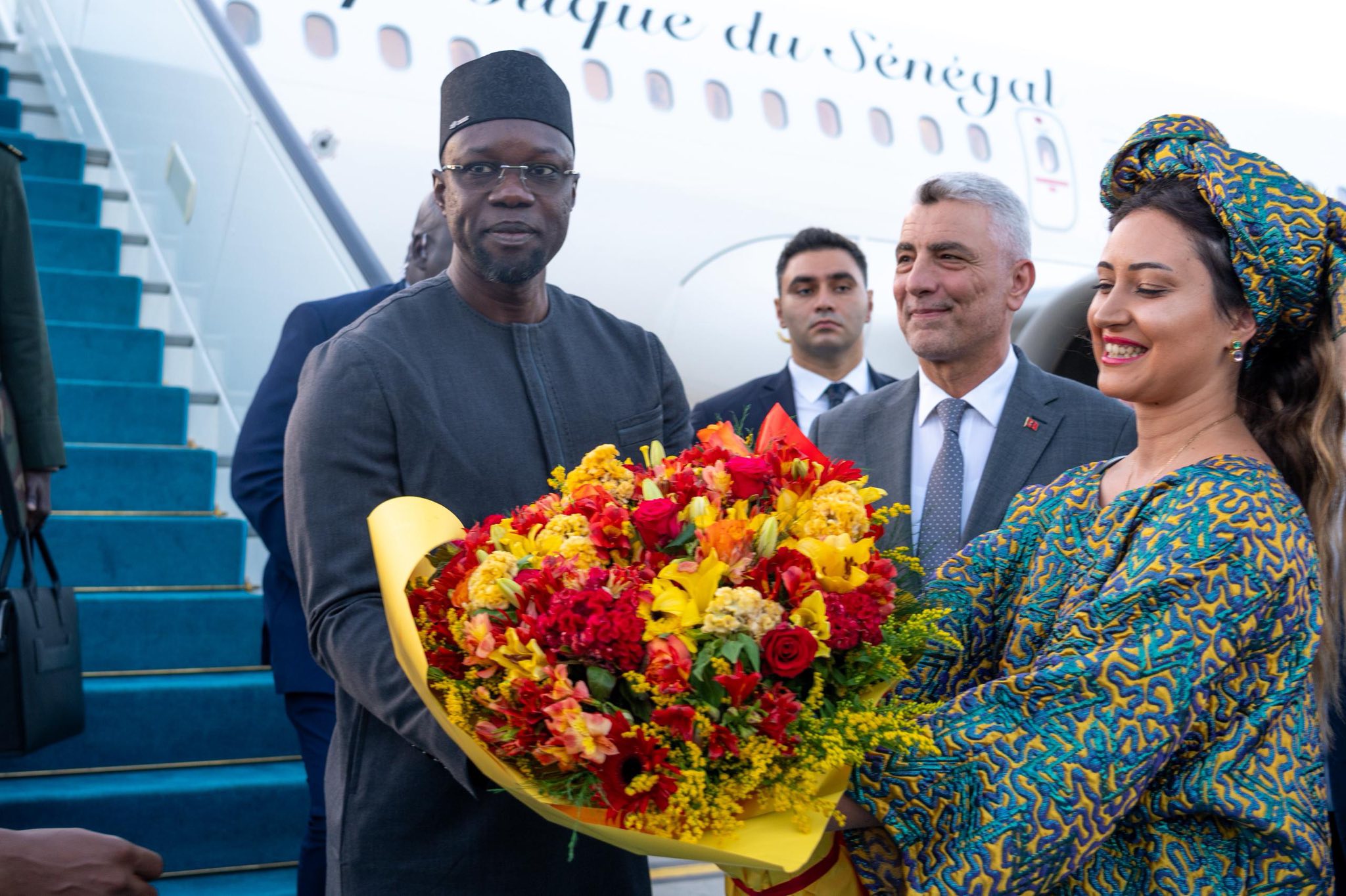 Visite officielle : Ousmane Sonko est arrivé en Turquie