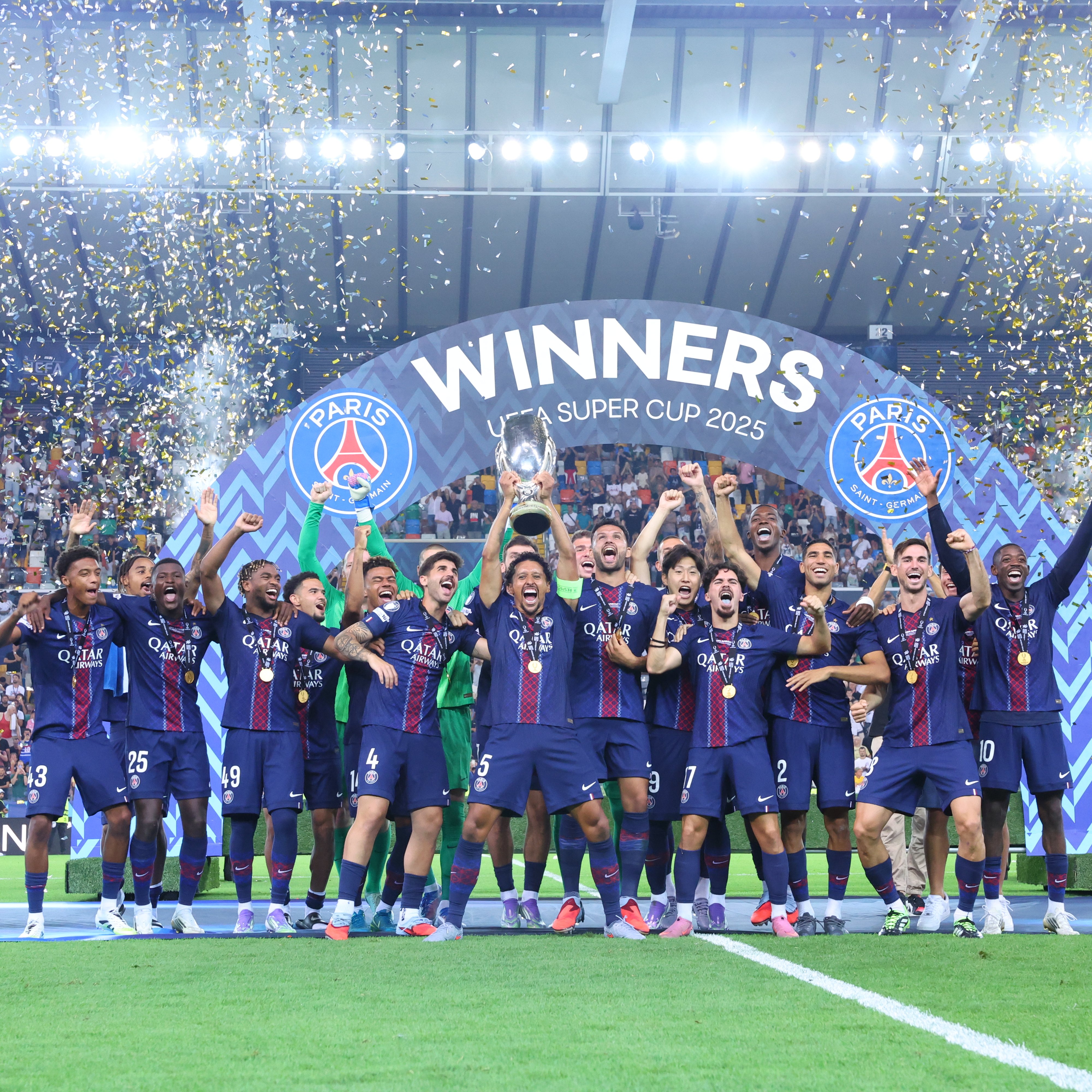 Historique : le PSG remporte sa première Supercoupe d’Europe