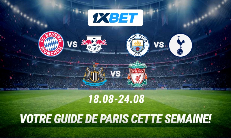 Les grands championnats européens sont de retour : pariez sur les chocs phares du début de saison !