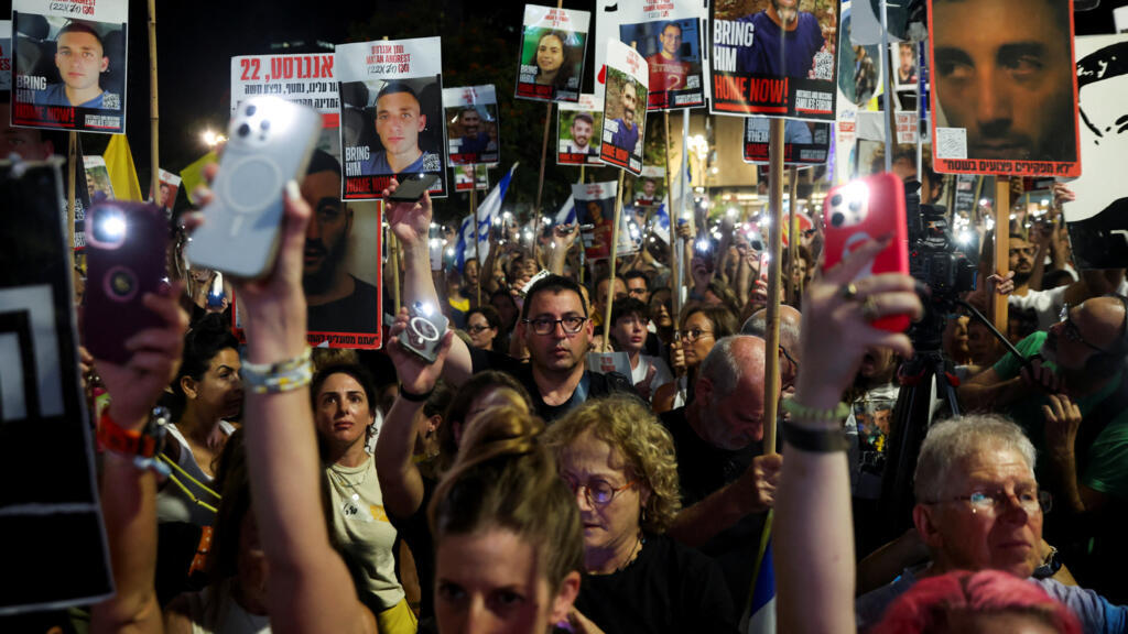 Protestations en Israël : la rue réclame un cessez-le-feu et la fin de la guer