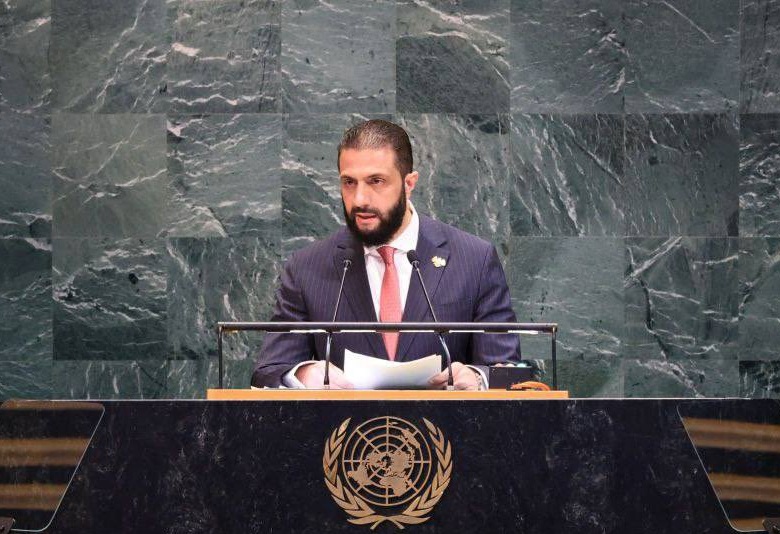 À l'ONU, le nouveau président syrien appelle à la fin des attaques d'Israël