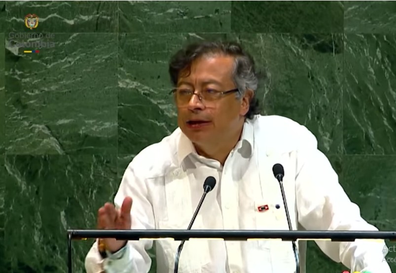 ONU : Le président colombien, Gustavo Petro appelle à l’unification des armées pour « libérer la Palestine »