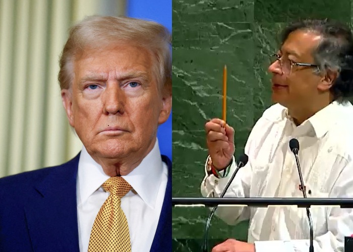 Le président colombien à Trump : « Les trafiquants de drogue vivent à Miami, ce sont des blancs aux yeux bleus »