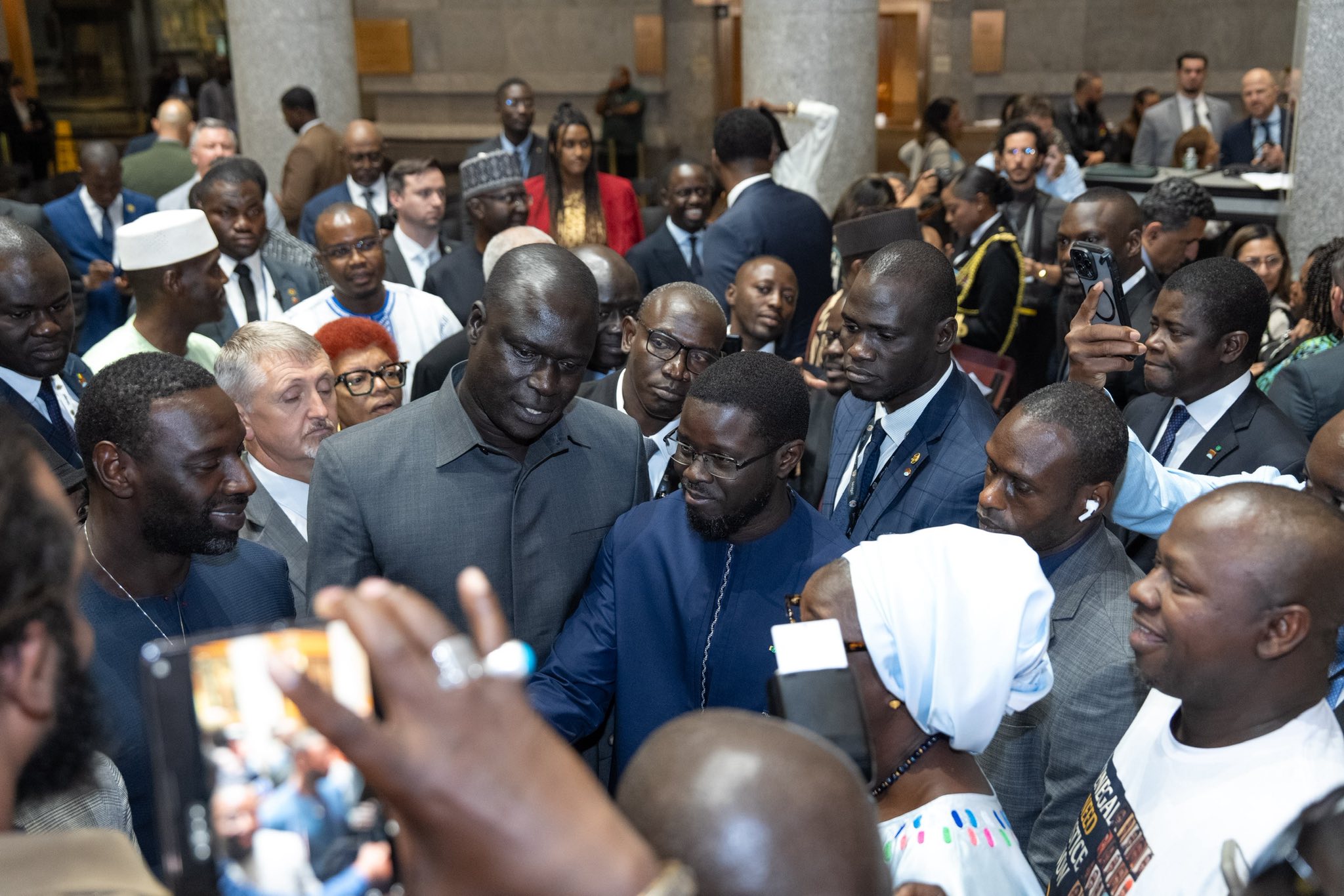 New York : Diomaye Faye en guest star d’une rencontre mémorielle historique