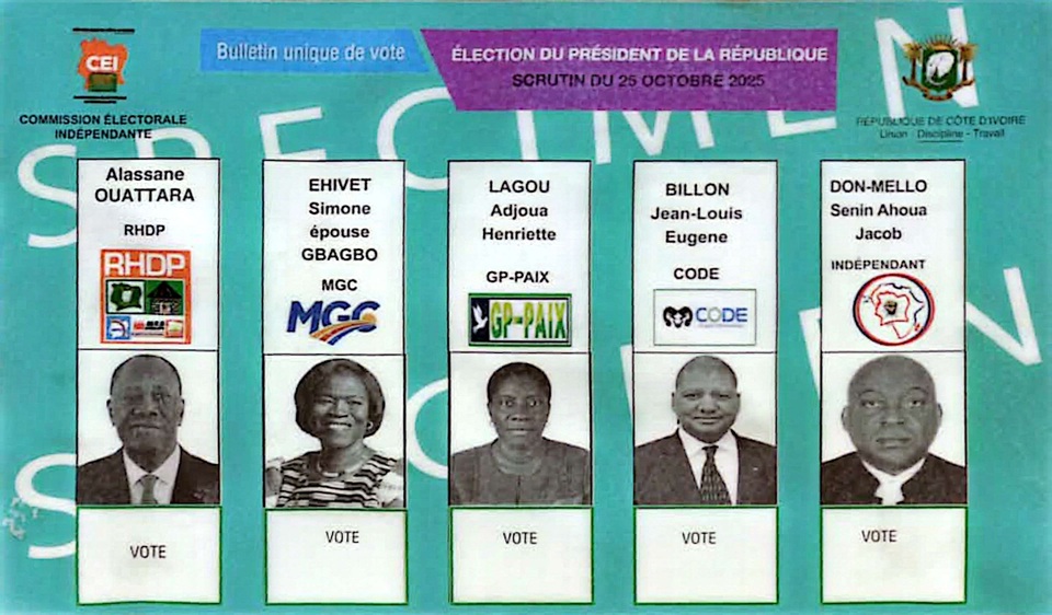 Présidentielle 2025 : Alassane Ouattara largement en tête dans les premiers résultats de la diaspora