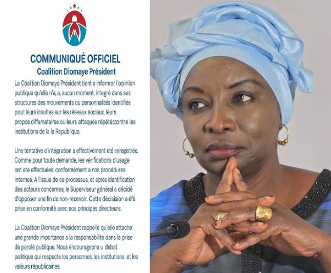 Coalition Diomaye Président : Aminata Touré fixe les lignes rouges