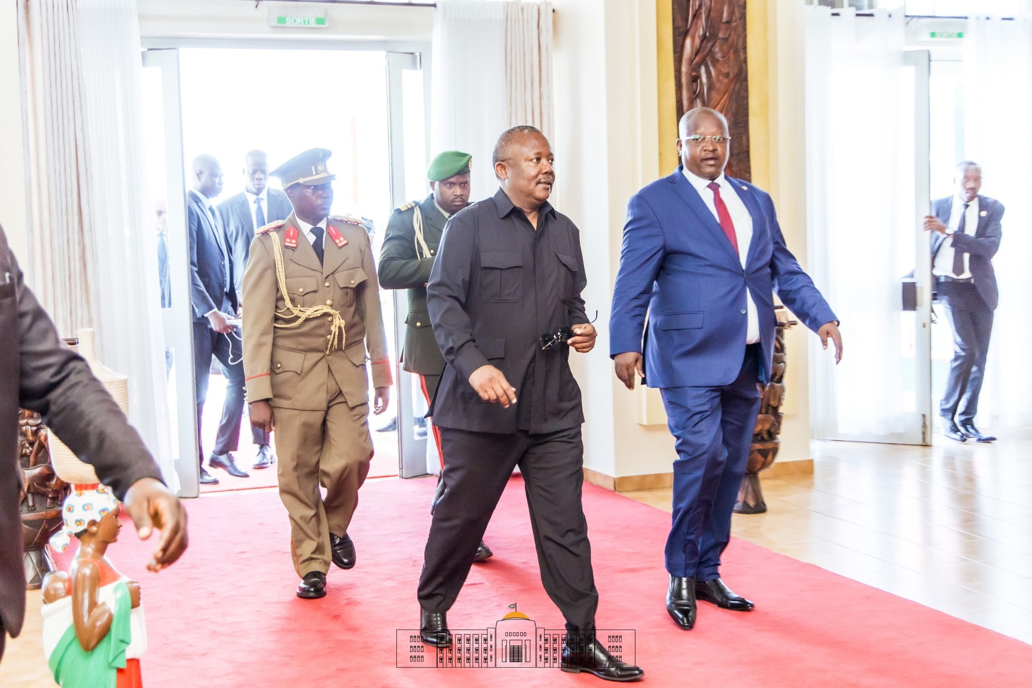 Brazzaville confirme : Embaló est bel et bien arrivé dans la capitale congolaise