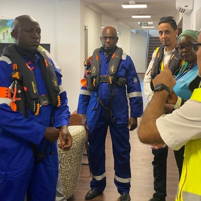 Saint Louis : Amadou Mansour Faye en visite de suivi sur la plate-forme gazière