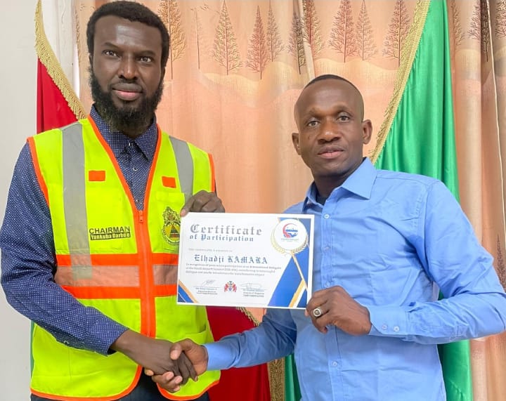 Gambie : El Hadji Kamara distingué lors de la conférence Youth Impact Africa