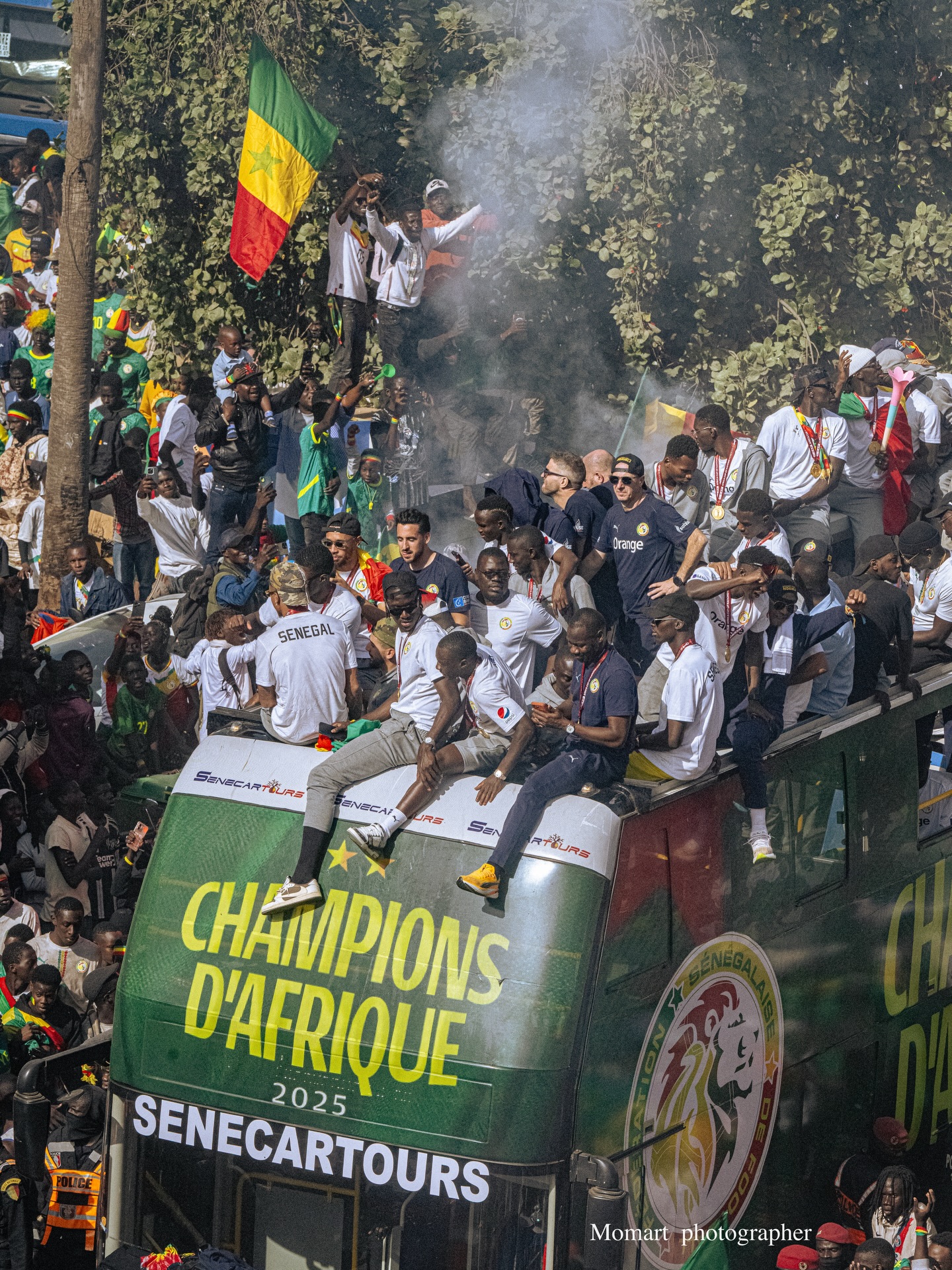 CAN-2025 : le Sénégal célèbre ses héros, Dakar submergée par la ferveur populaire