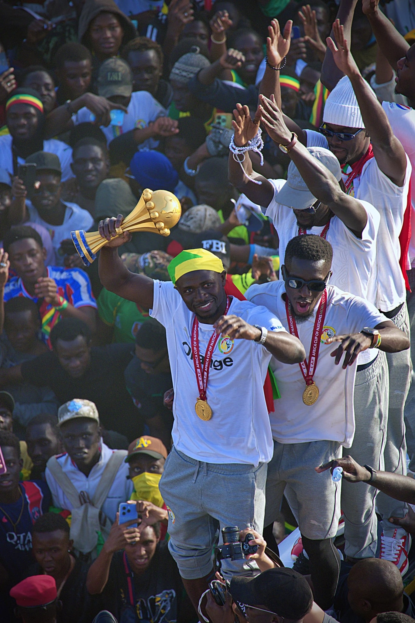 CAN-2025 : le Sénégal célèbre ses héros, Dakar submergée par la ferveur populaire