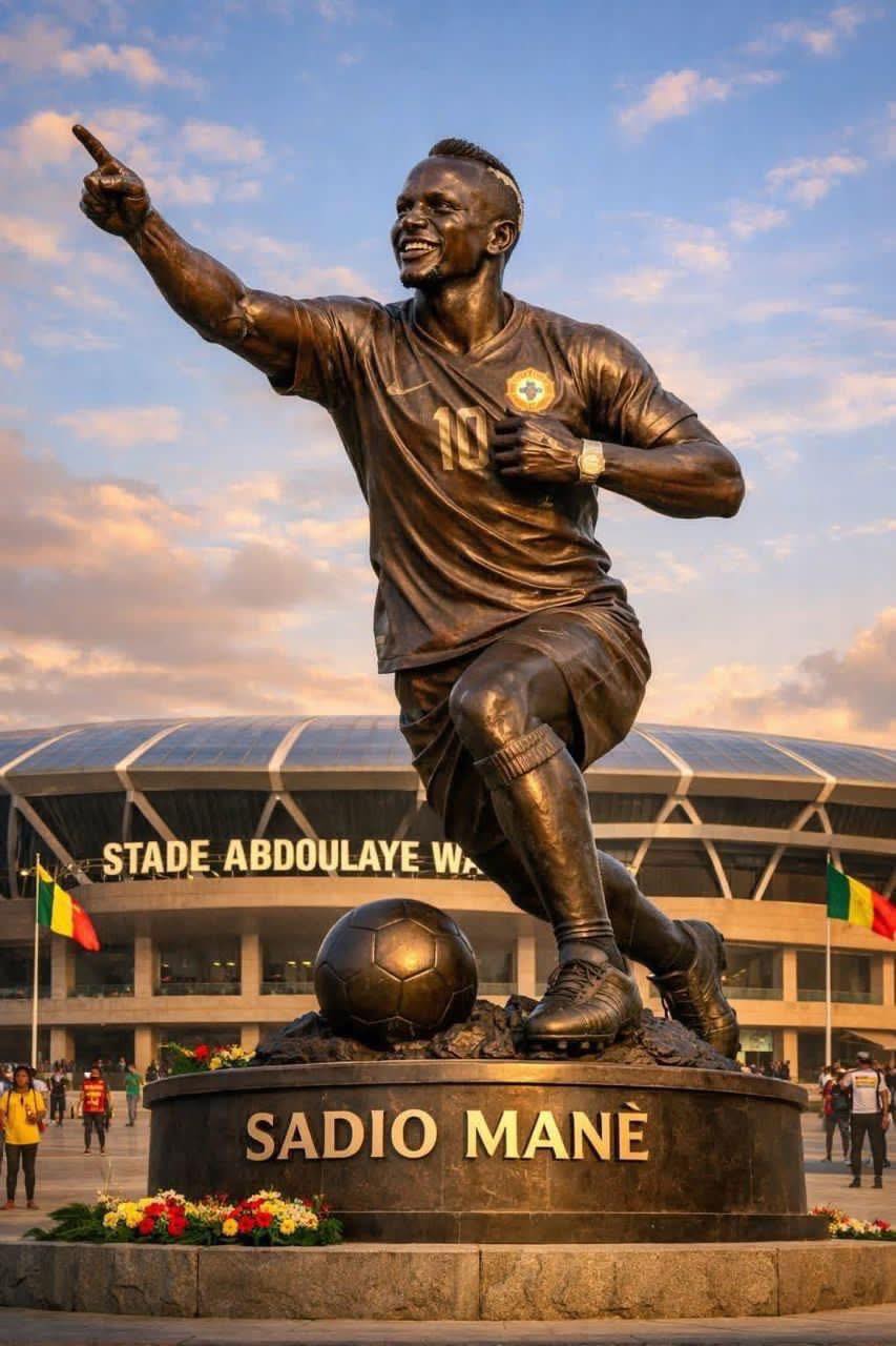 Sénégal : Une statue en hommage à Sadio Mané proposée au stade Abdoulaye Wade
