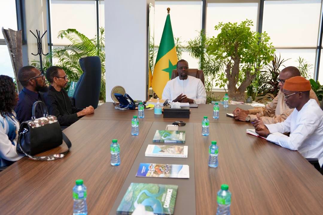 Justice : Ousmane Sonko reçoit le Bureau exécutif de l’Union des Magistrats du Sénégal