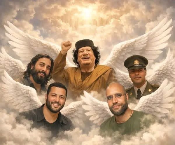 Contre l’impérialisme, Kadhafi a payé le prix fort : 4 de ses 7 enfants morts au front