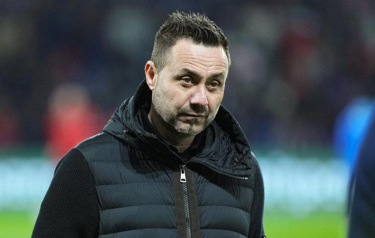 OM : Roberto De Zerbi et le club se séparent après la lourde défaite face au PSG