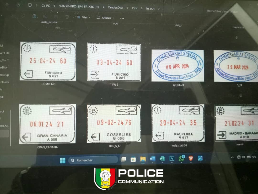 Faux visas et passeports : un important réseau démantelé à Dakar