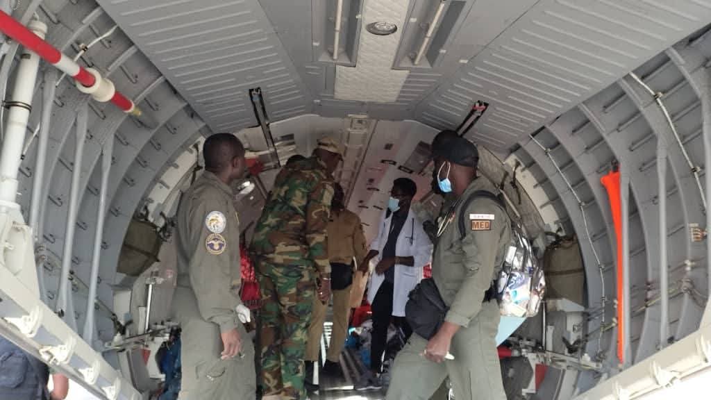 Guinée-Bissau : cinq blessés de l’incendie de Bafatá évacués à Dakar par l’armée sénégalaise