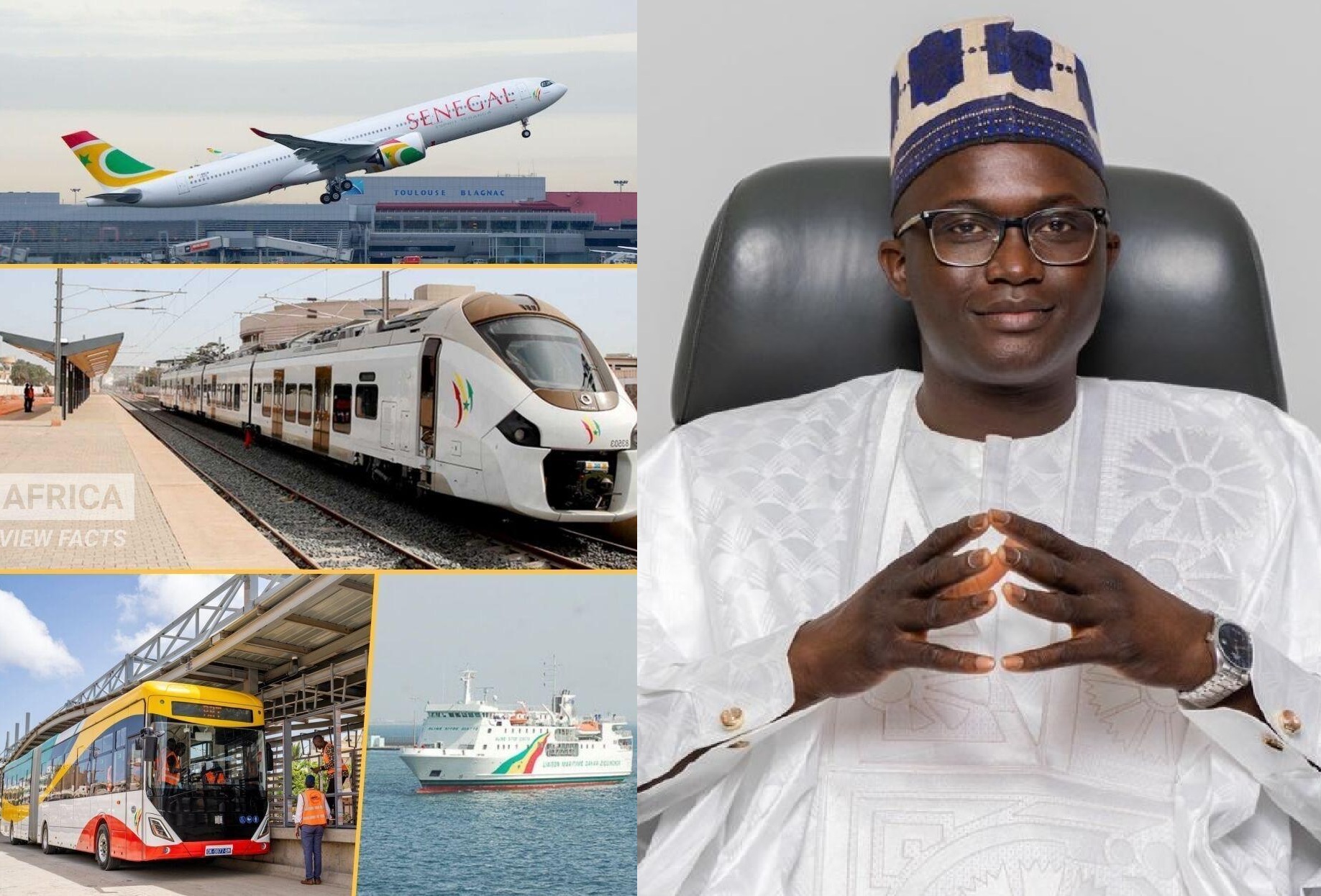 Relance du transport ferroviaire : le Ministre Yankoba DIEME a parié sur le train