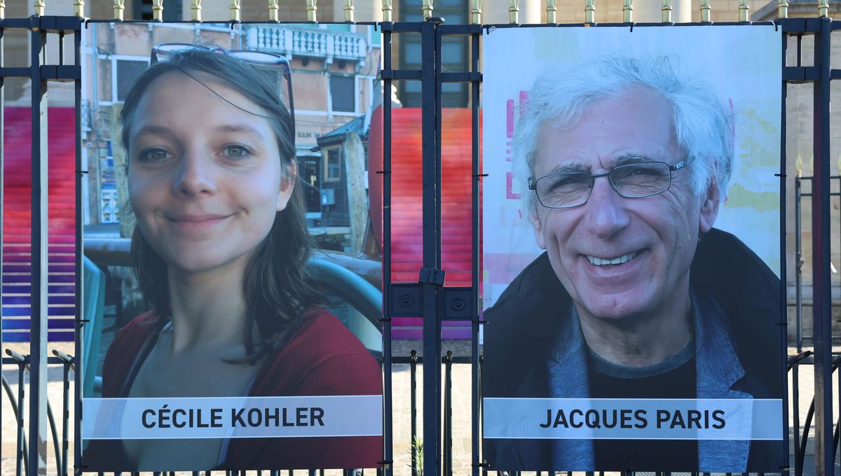Cécile Kohler et Jacques Paris, ex-détenus en Iran, «sont libres et en chemin» vers la France, annonce Macron