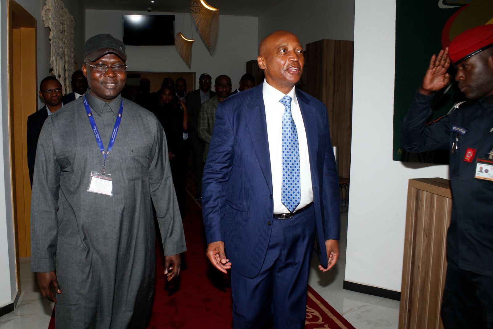 Football africain : Patrice Motsepe en mission à Dakar