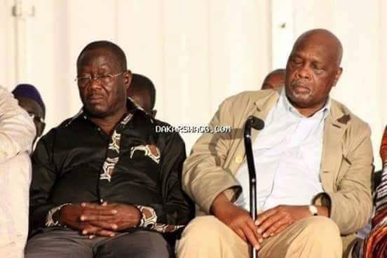 Photo: Silence,les vieux de la majorité présidentielle dorment