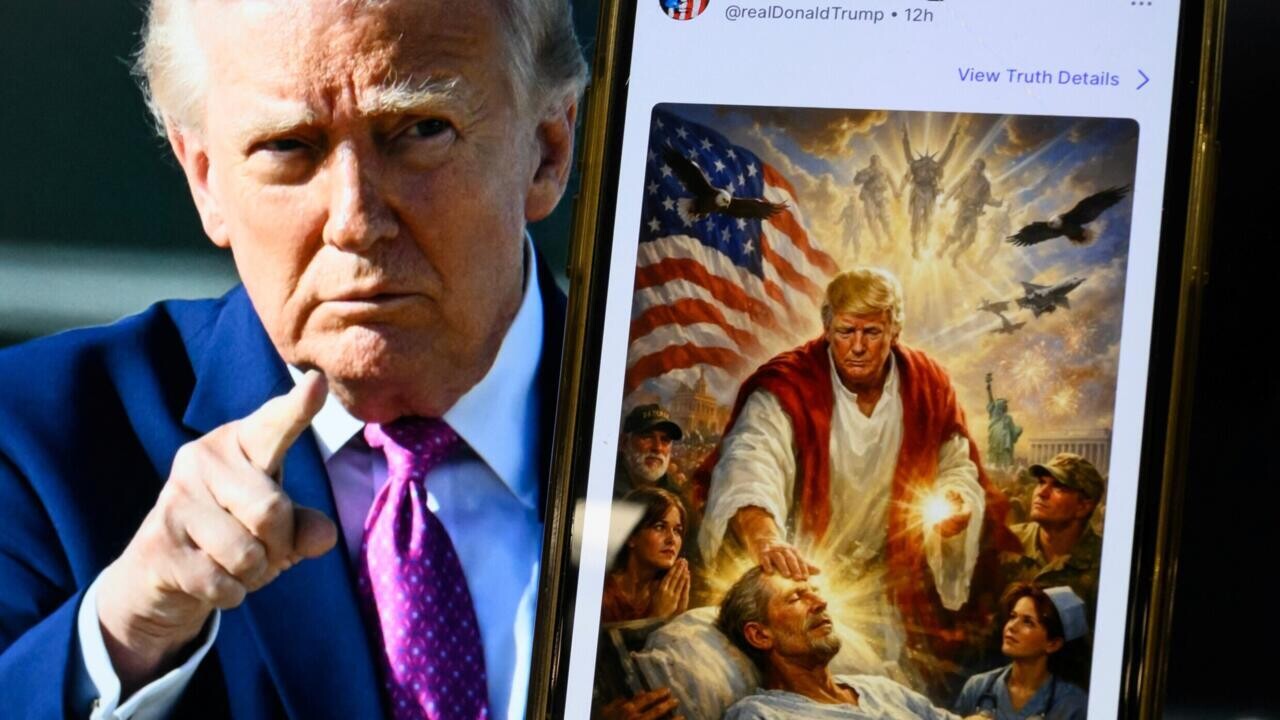 Polémique aux États-Unis : l’image IA de Donald Trump provoque la colère des catholiques