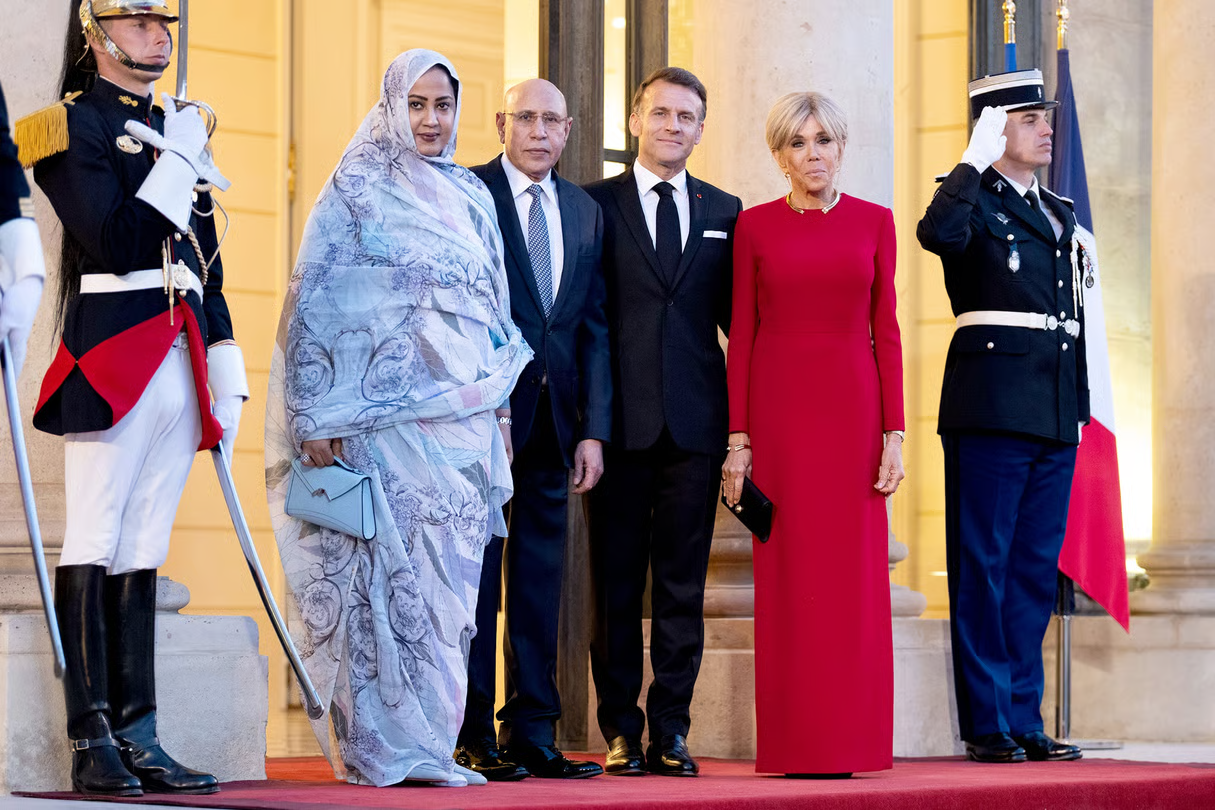 France : la sécurité au menu du premier jour de la visite de Mohamed Ould Ghazouani