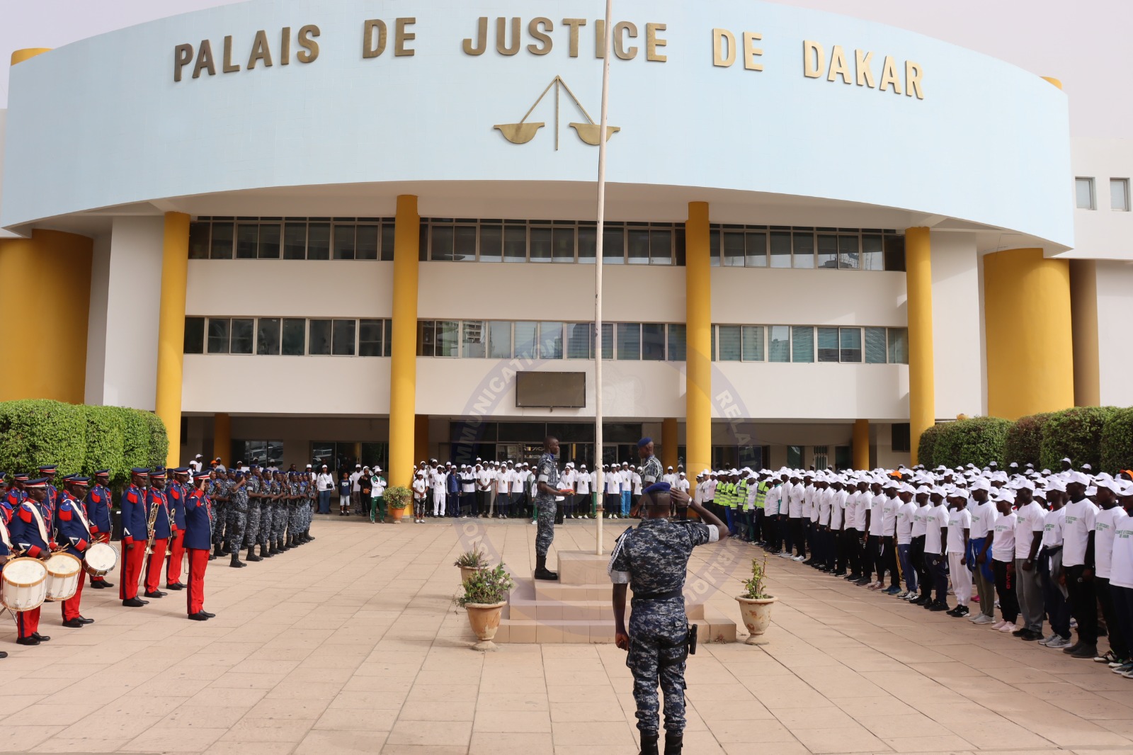 Dakar : Magistrats et forces de sécurité réunis pour une marche symbolique dans le Plateau