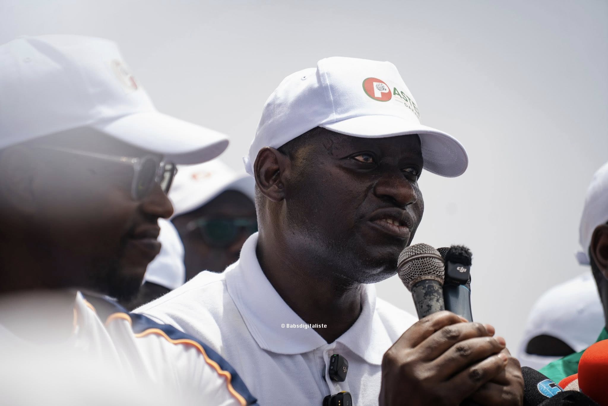 Ousmane Sonko aux côtés des militants lors de « Dakar en marche » (PHOTOS)
