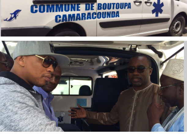 Ziguinchor : Doudou KA offre une ambulance à la commune de Boutoupa Camaracounda