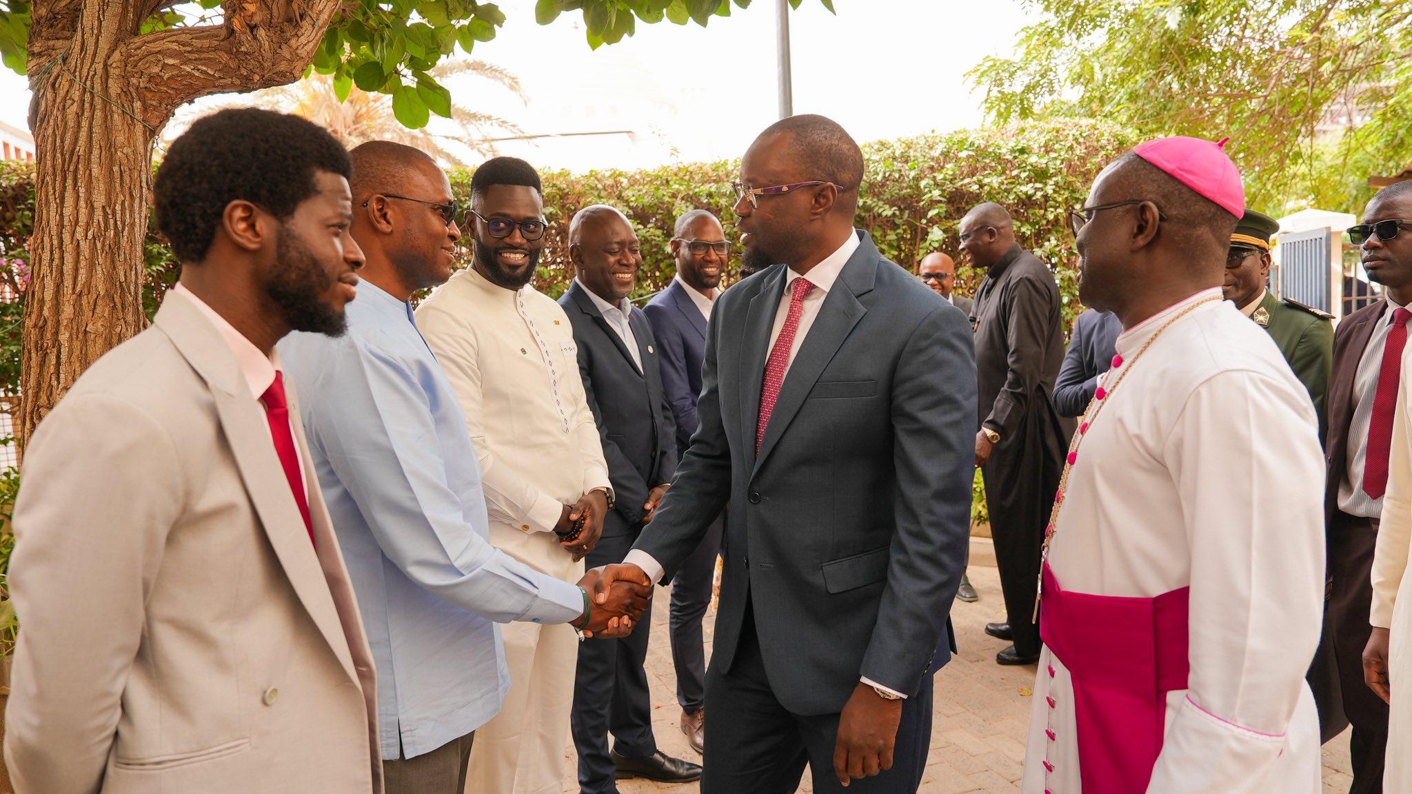 Pèlerinage de Popenguine : Ousmane Sonko reçu par l’Archevêque de Dakar