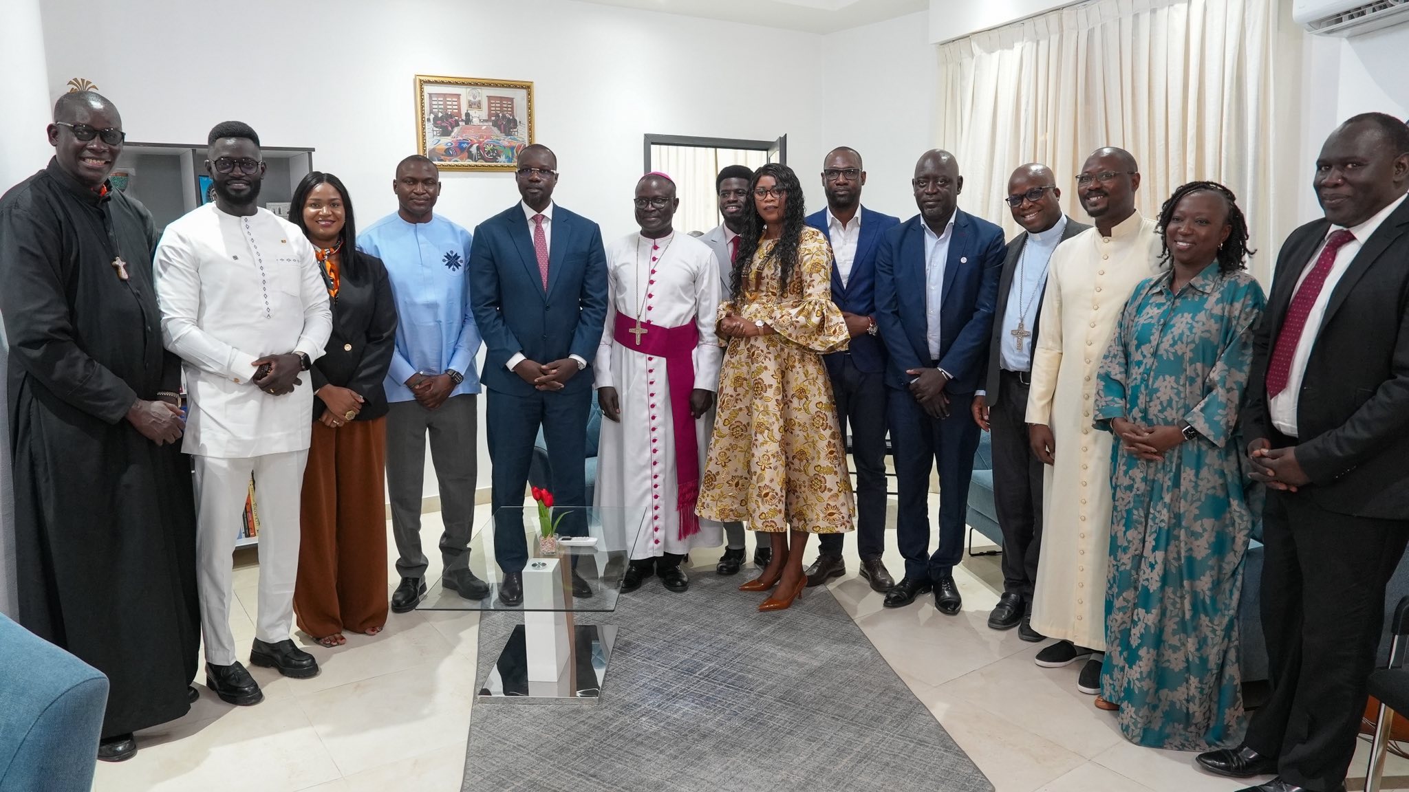 Pèlerinage de Popenguine : Ousmane Sonko reçu par l’Archevêque de Dakar