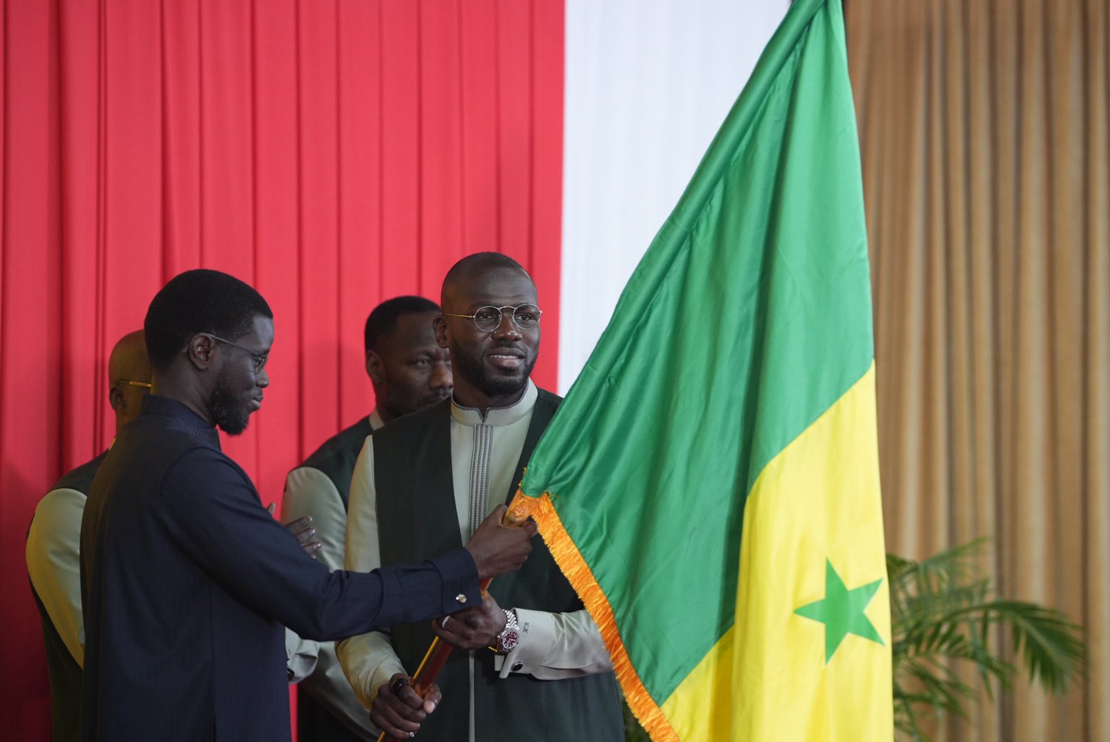 Bassirou Diomaye Faye aux Lions : « Écrivez une nouvelle page de notre histoire »