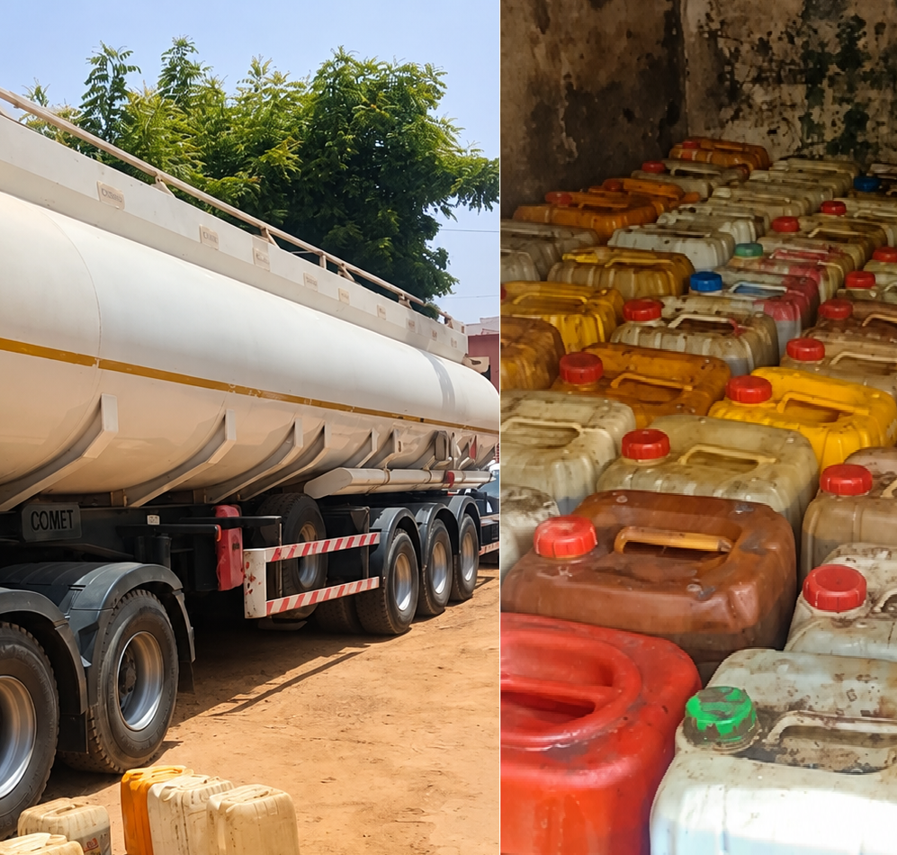 Touba : démantèlement d’un dépôt clandestin de carburant, deux personnes interpellées